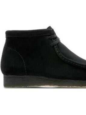 Clarks Wallabee Boots Suede Black